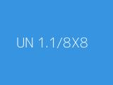 UN 1.1/8X8 